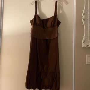 Nicole Miller sleeveless cocktail dress.